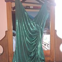 miji abito verde elettrico 