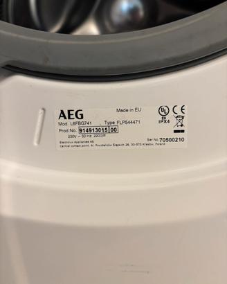 Lavatrice AEG  L6FBG741 - 7 kg, 1400 rpm