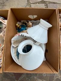 Sgombero cantine e garage luministica varia