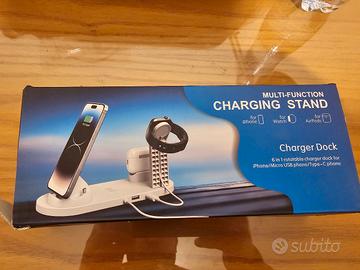 Base ricarica compatibile con Apple ed Android 