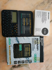 Agenda elettronica SHARP EL-6490