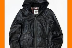 GIACCA DONNA H-D FRENZY WOODED PELLE