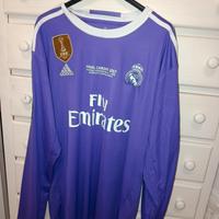 maglia real Madrid 2016/2017  nuova maniche lunghe