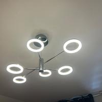 Lampadario da soffitto luce calda led