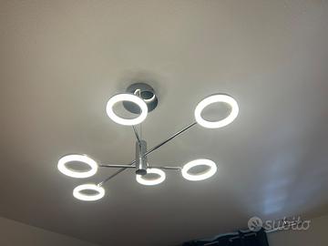 Lampadario da soffitto luce calda led