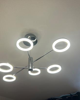 Lampadario da soffitto luce calda led