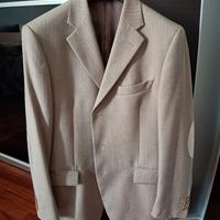 giacca uomo beige 