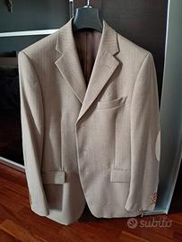 giacca uomo beige 
