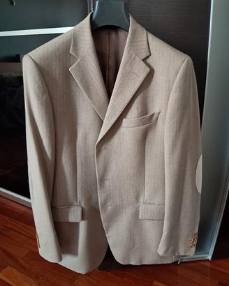 giacca uomo beige 