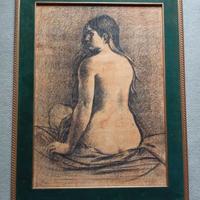 FRANCESCO MESSINA - LITOGRAFIA SU SUGHERO 70X90