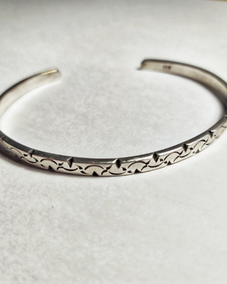 Braccialetto Rigido Argento 925 Sterling