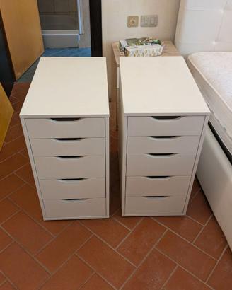 2 cassettiere ALEX Ikea