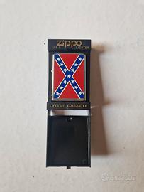 Zippo bandiera confederata originale
