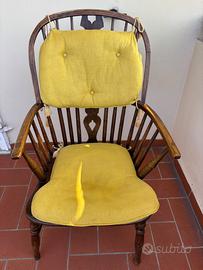 Set 4 sedie Windsor  Wheelback vintage
