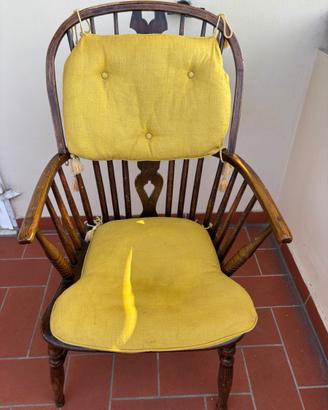 Set 4 sedie Windsor  Wheelback vintage