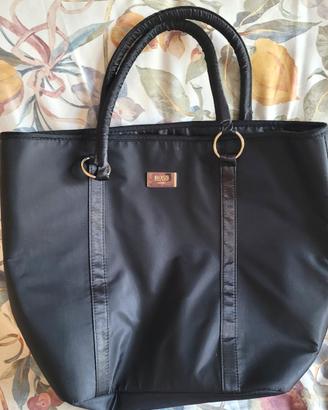 Borsa Shopping Tote Boss Parfums in nylon nero