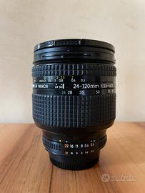 obiettivo Nikon 24-120 3.5-5.6 D