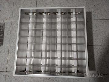 plafoniera 60 x 60 a 4 tubi neon