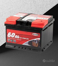 Batteria Auto NUOVA "START" 60AH 12V 540A Star-Sto