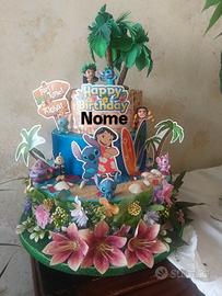 TORTA SCENOGRAFICA STITCH 