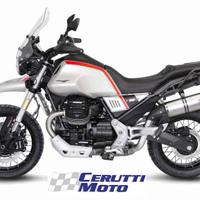 Scarico Leovince LV ONE EVO INOX Moto Guzzi V85TT