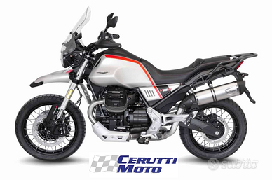 Scarico Leovince LV ONE EVO INOX Moto Guzzi V85TT