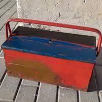 CASSETTA ATTREZZI METALLO VINTAGE