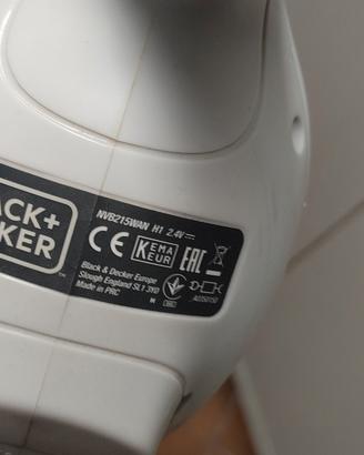 Scopetta elettrica dustbuster Black and Decker 
