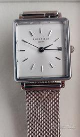 Orologio Rosefield Donna The Boxy XS Silver 22mm