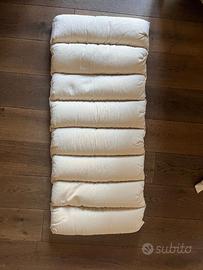 Materasso per lettino bambini in pula di farro