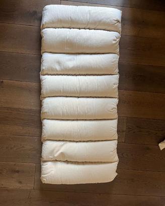 Materasso per lettino bambini in pula di farro