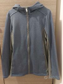 Felpa con cappuccio donna