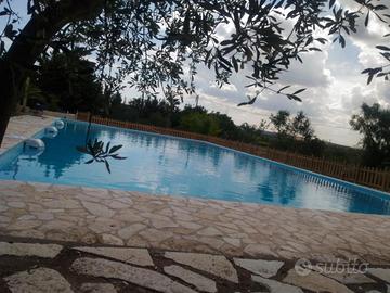 Villa con piscina feste