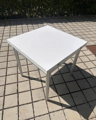 TAVOLO BIANCO ALLUNGABILE 80 x 80 cm