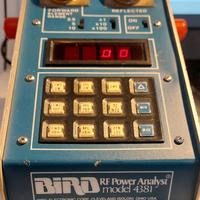 Wattmetro RF - BIRD model 4381 broadcast FM