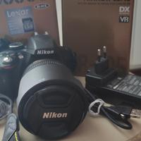 Nikon D3300 + 18-105mm