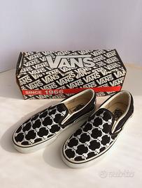 Scarpe Vans classic slip on skull helix introvabil