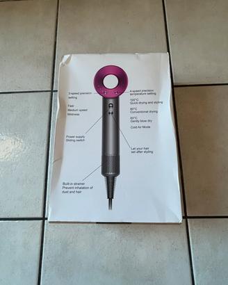 Asciugacapelli Dyson Supersonic Grigio/Fucsia