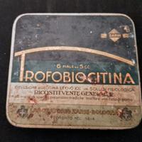 Rara Scatola in latta di TROFOBIOCITINA ca. 1930