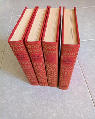 4 volumi Biblioteca dei Giganti Mondadori 