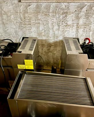 N. 3 Piastre vapor grill Arris elettrica