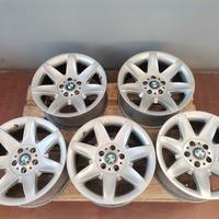 5 cerchi BMW originali 17pollici style 81
