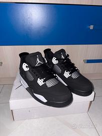 Jordan 4 bianche e nere