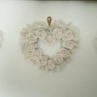 Ornamenti da parete in pasta di sale 