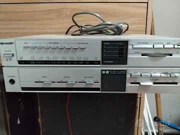 tuner amplificatore sharp