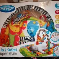 Playgro tappeto palestrina 3 in 1 Safari Super Gym