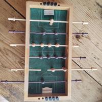 calcetto miniatura in legno