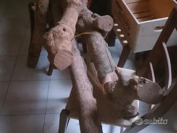 Bosso Legno 3 tronchi