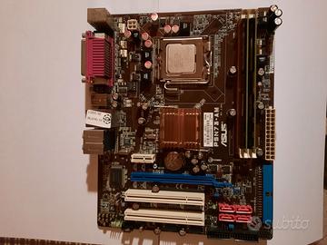 Motherboard Asus P5N73-AM  con Cpu Dual Core e Ram