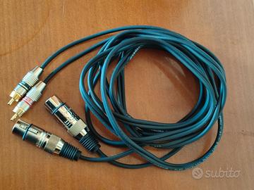 cavo audio mixer 3 metri professionale,
